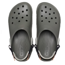 Crocs Sandale All Terrain Clog (robuste Außensohle, verstellbarer Turbo Strap) olvegrün - 1 Paar