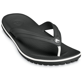 Crocs Zehensandalen Crocband Flip schwarz - 1 Paar