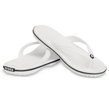 Crocs Zehensandale Crocband Flip weiss - 1 Paar