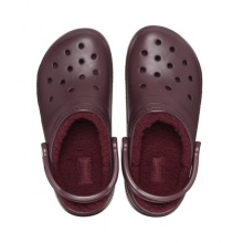 Crocs Sandale Classic Lined Clog (mit Innenfutter) rot/cherry 1 Paar