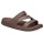 Crocs Sandale Getaway Strappy (leichtes, nahtlos, flexibel) braun Damen