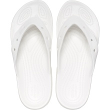 Crocs Zehensandale Classic Flip (leichtes, schwimmfähiges Croslite-Schaummaterial) weiss - 1 Paar