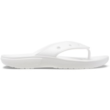 Crocs Zehensandale Classic Flip (leichtes, schwimmfähiges Croslite-Schaummaterial) weiss - 1 Paar