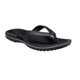 Crocs Zehensandalen Crocband Flip schwarz/grau - 1 Paar