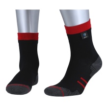 DexShell Laufsocke Running Lite (wasserdicht) schwarz/rot - 1 Paar