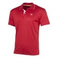 Dunlop Tennis-Polo Club (100% Polyester) rot Herren