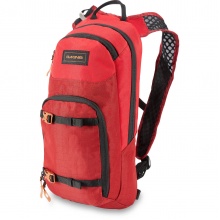 Dakine Fahrradrucksack Session 8 Liter mit 2 Liter Trinksystem rot