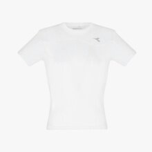 Diadora Tennis-Tshirt Team weiss Jungen