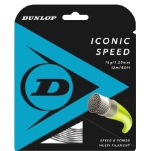 Dunlop Tennissaite Iconic Speed (Power) natur 12m Set