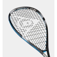 Dunlop Squashschläger Sonic Core Evolution 120 (120g/grifflastig) schwarz/weiss/blau - besaitet -