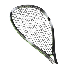 Dunlop Squashschläger Sonic Core Evolution 130 (130g/ausgewogen) schwarz/weiss/grün - besaitet -