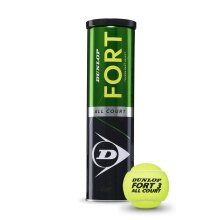 Dunlop Tennisbälle Fort Allcourt TS Dose 4er