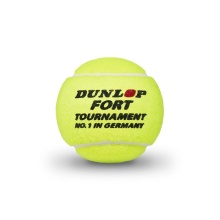 Dunlop Tennisbälle Fort Tournament DTB Dose 4er