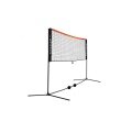 Dunlop Netz Tennis/Badminton/Federball höhenverstellbar - Breite 3 Meter