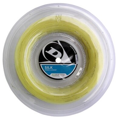 Dunlop Squashsaite Silk natur 200m Rolle