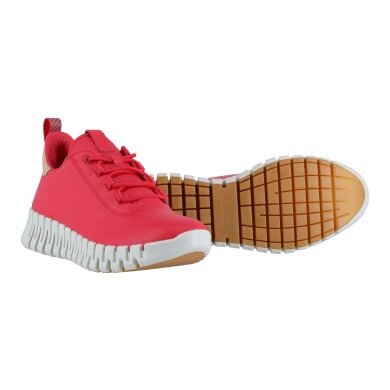 ECCO Sneaker Gruuv Lea (weiches Nappaleder) berrypink Damen