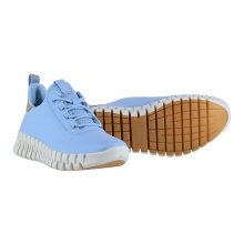 ECCO Sneaker Gruuv Lea (weiches Nappaleder) blau Damen