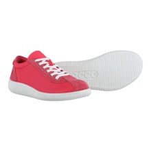 ECCO Sneaker Soft Zero (ECCO Leder) rot/pink Damen