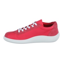 ECCO Sneaker Soft Zero (ECCO Leder) rot/pink Damen