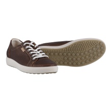 ECCO Sneaker Soft 7 (Nubukleder) braun Damen