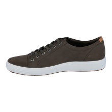 ECCO Sneaker Mens Soft 7 (aus Premium-Leder) tarmacbraun Herren