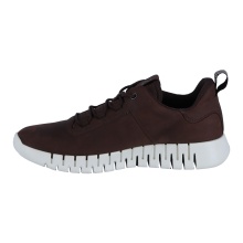 ECCO Sneaker Gruuv Lea (aus Nubukleder) mochabraun Herren