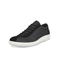 ECCO Sneaker Soft Zero (ECCO-Leder) schwarz Herren