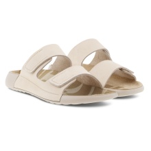 ECCO Sandale Cozmo Flat limestone Damen