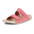 ECCO Sandale Cozmo Flat pink/beige Damen