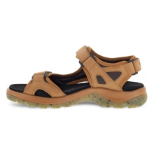 ECCO Sandale Yucatan Plus (Offroad, aus weichem Leder) sierrabraun Damen