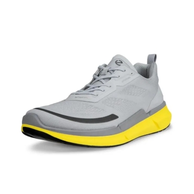 ECCO Sneaker Biom 2.2 Low Breathru grau/gelb Herren