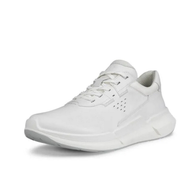 ECCO Sneaker Biom 2.2 Low Lea (Premium-Leder) weiss Damen