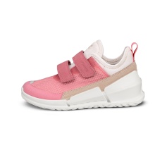 ECCO Sneaker Biom K1 (Textil/Leder, wasserdicht) pink/rosa Kinder