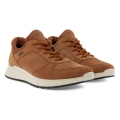 ECCO Sneaker Exostride M Low GTX (wasserdicht, atmungsaktiv) cognacbraun Herren