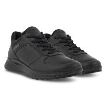 ECCO Sneaker Exostride W Low GTX (wasserdicht, Yak-Leder) schwarz Damen