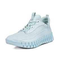 ECCO Sneaker Gruuv (Leder) hellblau Damen