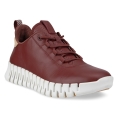 ECCO Sneaker Gruuv Lea (weiches Nappaleder) weinrot Damen