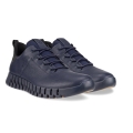 ECCO Sneaker Gruuv Lea GTX (Glattleder) navyblau Herren