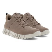 ECCO Sneaker Gruuv Lea (aus Nubukleder) taupebraun Herren