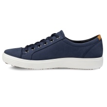 ECCO Sneaker Mens Soft 7 (aus Premium-Leder) marineblau Herren