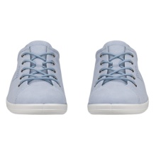 ECCO Sneaker Soft 2.0 Tie (leichte und flexible Sohle) dustyblau Damen