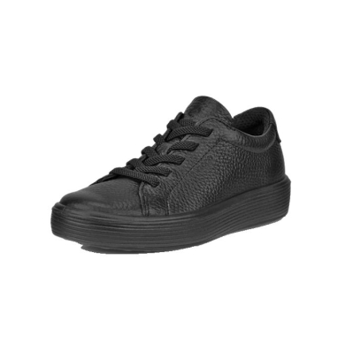 ECCO Sneaker Soft 60 (ECCO Leder) schwarz Kinder