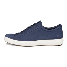 ECCO Sneaker Soft 7 Classic (Premium-Leder) skyblau Herren