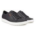 ECCO Sneaker Soft 7 (Nubukleder) schwarz Damen