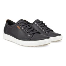 ECCO Sneaker Soft 7 (Nubukleder) schwarz Damen