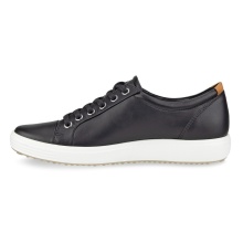 ECCO Sneaker Soft 7 (Nubukleder) schwarz Damen