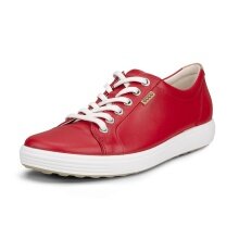 ECCO Sneaker Soft 7 (Nubukleder) chilirot Damen