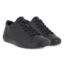 ECCO Sneaker Soft 7 (Premium-Leder) schwarz Damen