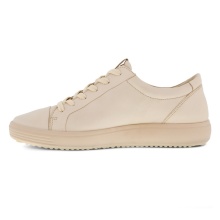 ECCO Sneaker Soft 7 (Premium-Leder) limestone Damen