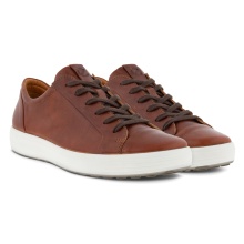 ECCO Sneaker Soft 7 Classic (Premium-Leder) braun Herren